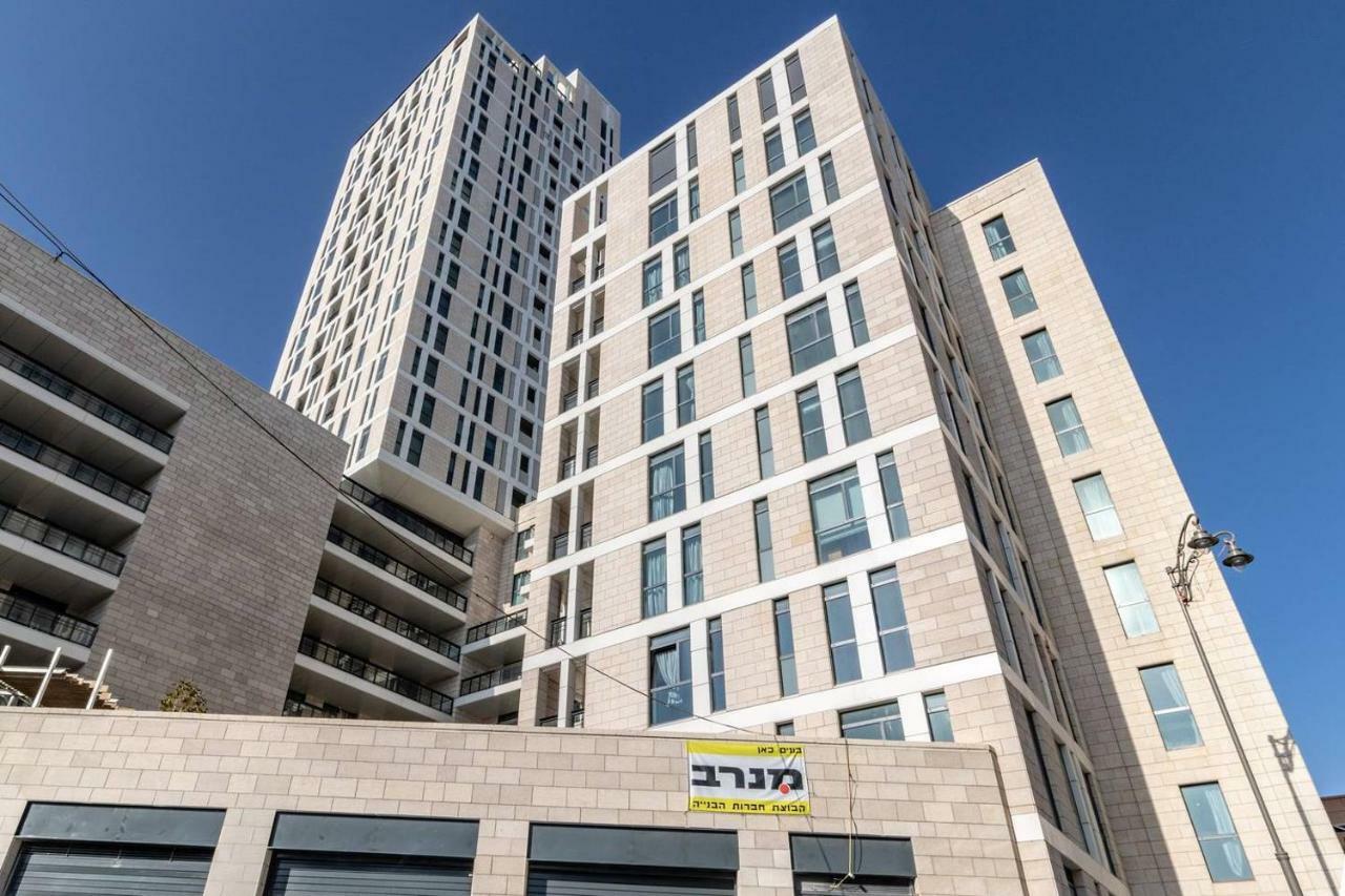 Magical 2Br/Parking With Amazing View, City Center エルサレム エクステリア 写真