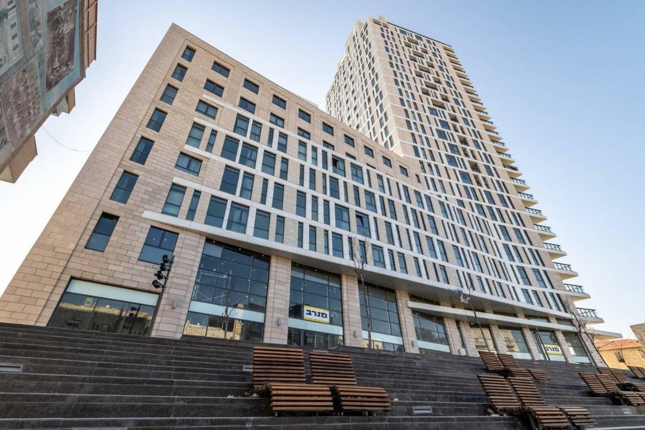 Magical 2Br/Parking With Amazing View, City Center エルサレム エクステリア 写真